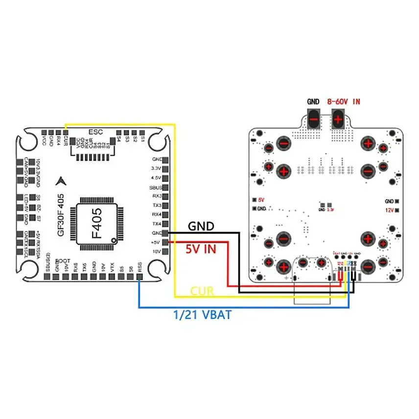 Tarot TL3302 12S 100A Power Distribution Board with Current Sensor