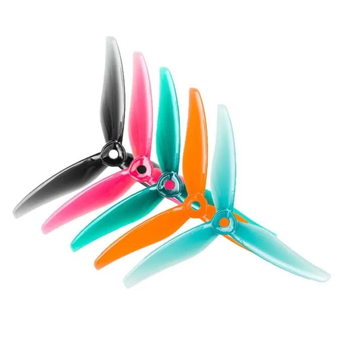 Gemfan Hurricane 51466 V2 MCK Edition 3-Blade Propeller (Set of 4 — 2CW+2CCW)