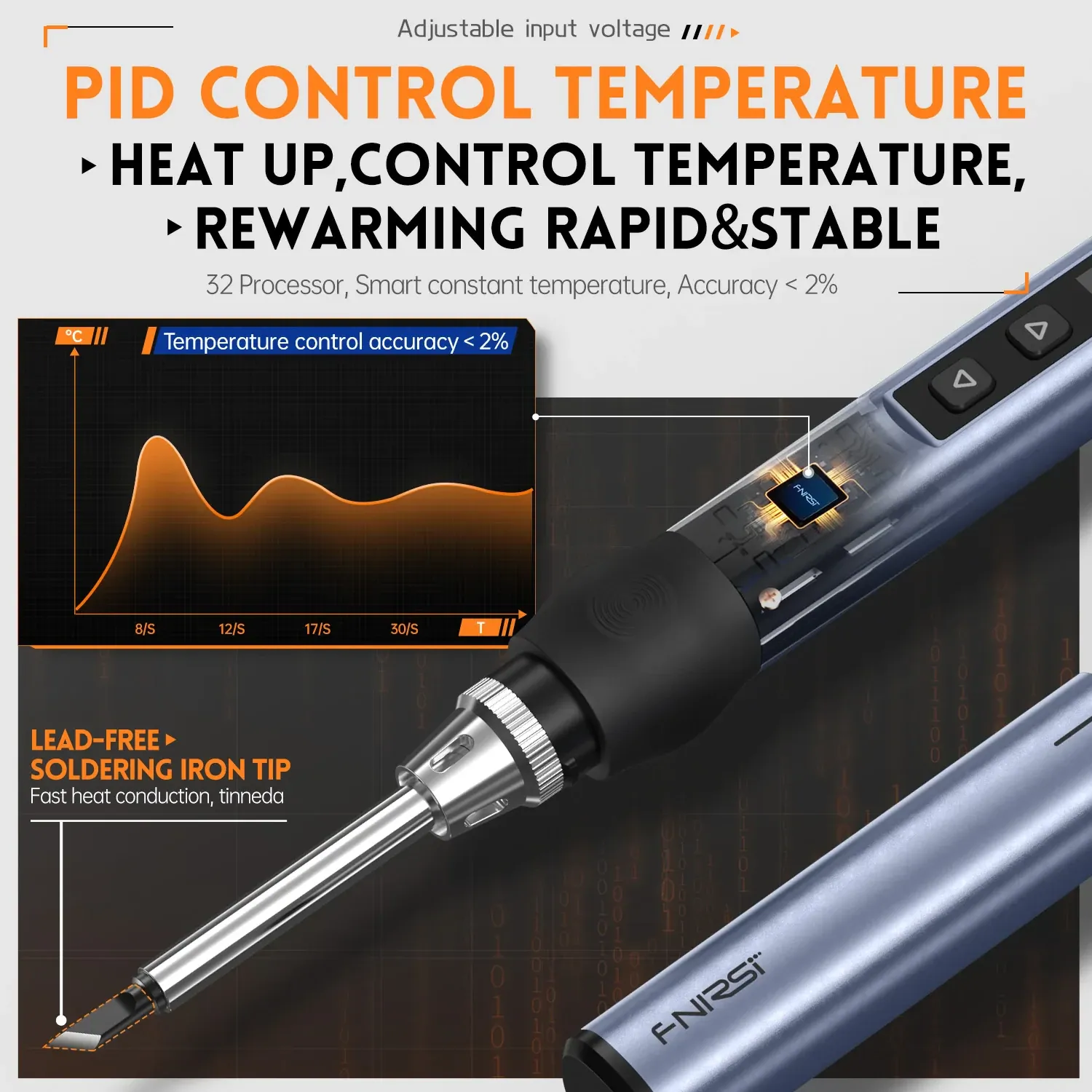 FNIRSI HS-01 Intelligent Soldering Iron