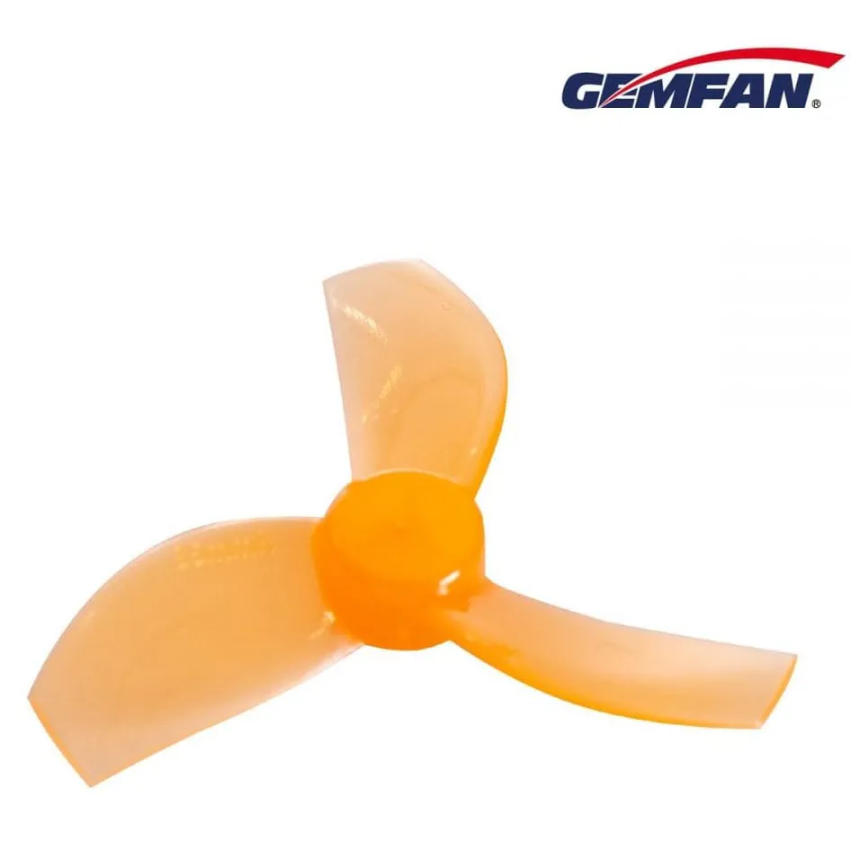 Gemfan 35mm 3-Blade Durable Propeller — 1mm Shaft (Set of 8 — 4CW+4CCW)