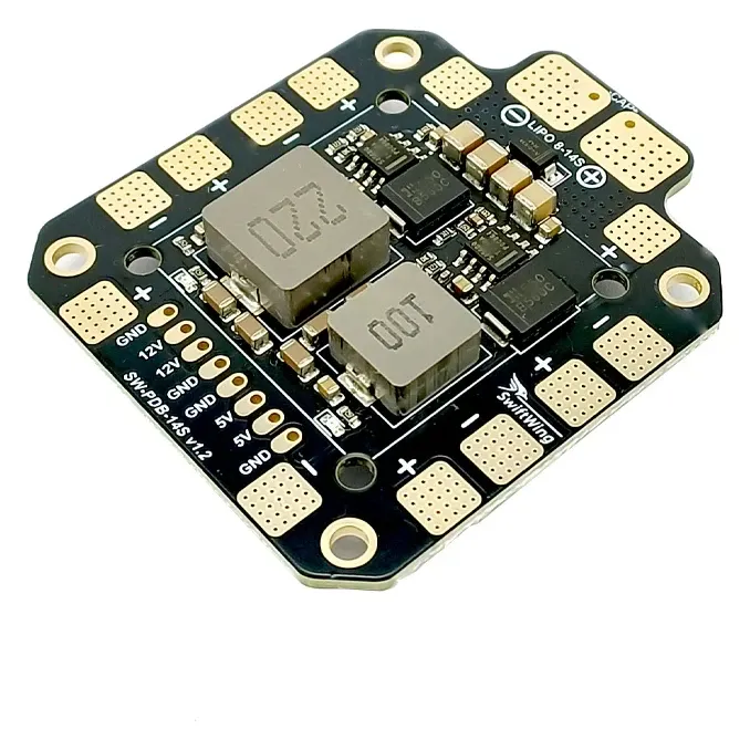 SwiftWing PDB-14S 12V/5V Buck Distribution Board