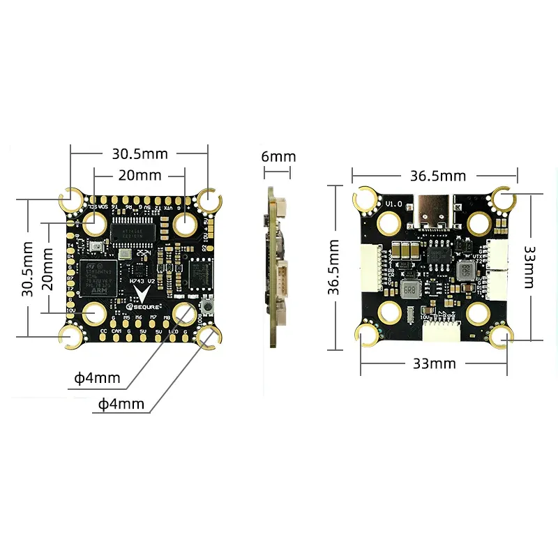SEQURE H743 V2 Flight Controller