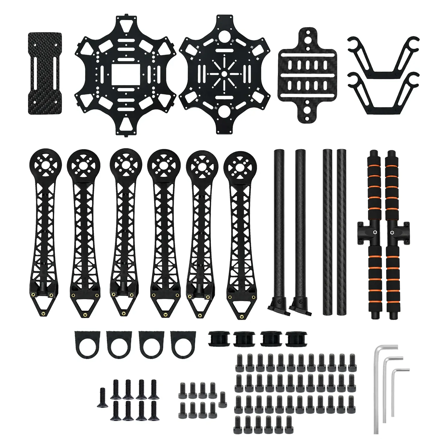 Simplifly S550 Hexacopter Frame with Integrated PDB - 550mm
