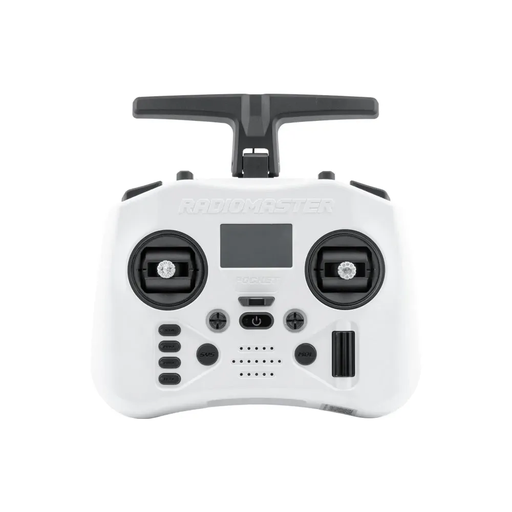 RadioMaster Pocket Crush Radio Controller (ELRS, M2) — Color: Frost White