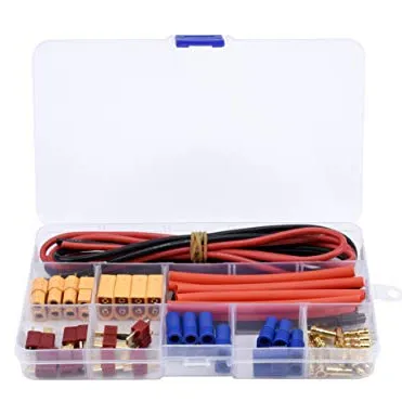 T-Plug, EC3 & XT60 Connector Kit with 14AWG Silicone Wire