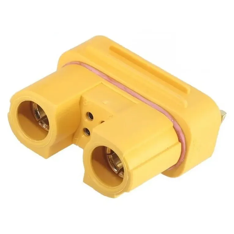 Amass AS150U 6-Pin Power and Signal Connector — Wire: Without Wire, Connector: Female, Wire: With Wire, Connector: Female