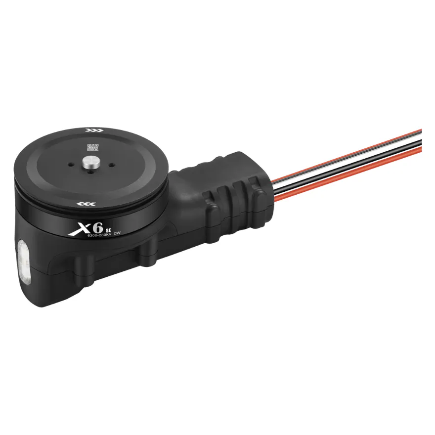 Hobbywing X6-SE 6208 380KV Integrated Power System — Rotation: CW, Propeller: Without Propeller, Rotation: CCW, Propeller: Without Propeller