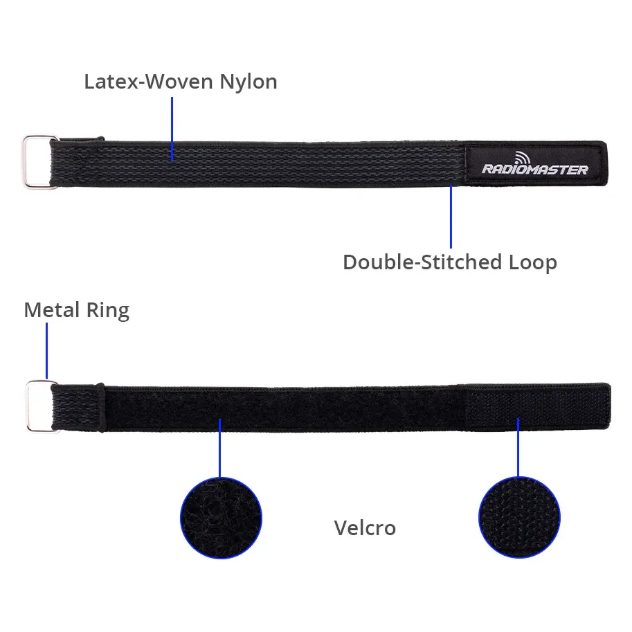 RadioMaster Ultra Battery Strap (2 Pack)