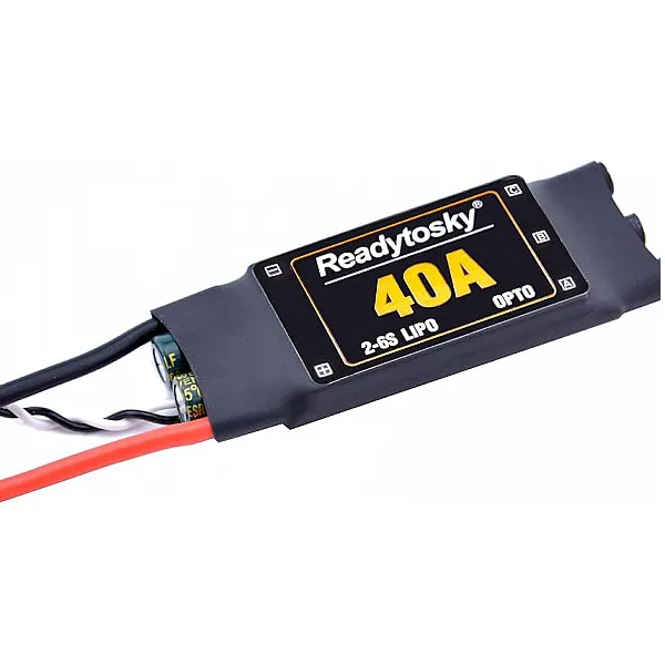 Readytosky 40A Single ESC (2-6S, 3.5mm Connectors)
