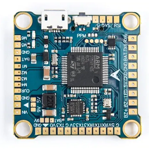 F4 V3S Plus Flight Controller — 30.5x30.5, 2-6S, 3A BEC