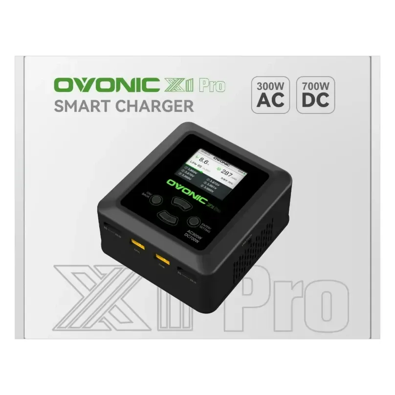 OVONIC X1 Pro Dual-Channel Charger (AC 300W / DC 700W, 16A)