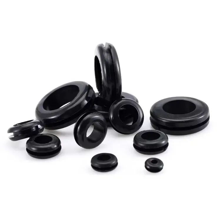 Double-Sided Cable Protector Wire Grommet, 5mm / 8mm Hole