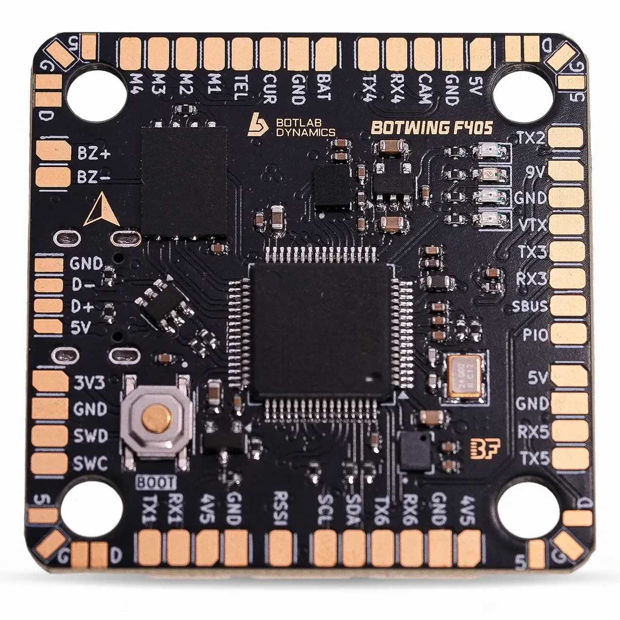 BotWing F405 Flight Controller (Solderless Design)