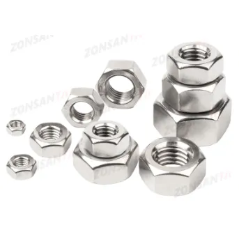 Metric 304 Stainless Steel Hex Nut (20pcs)