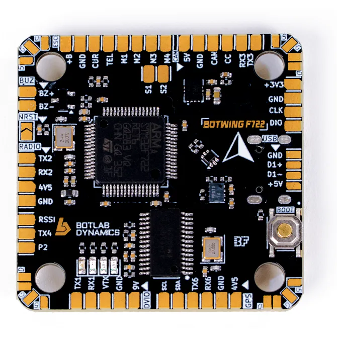 Botlab Dynamics BotWing F722 Flight Controller (Fully Solderless Design)
