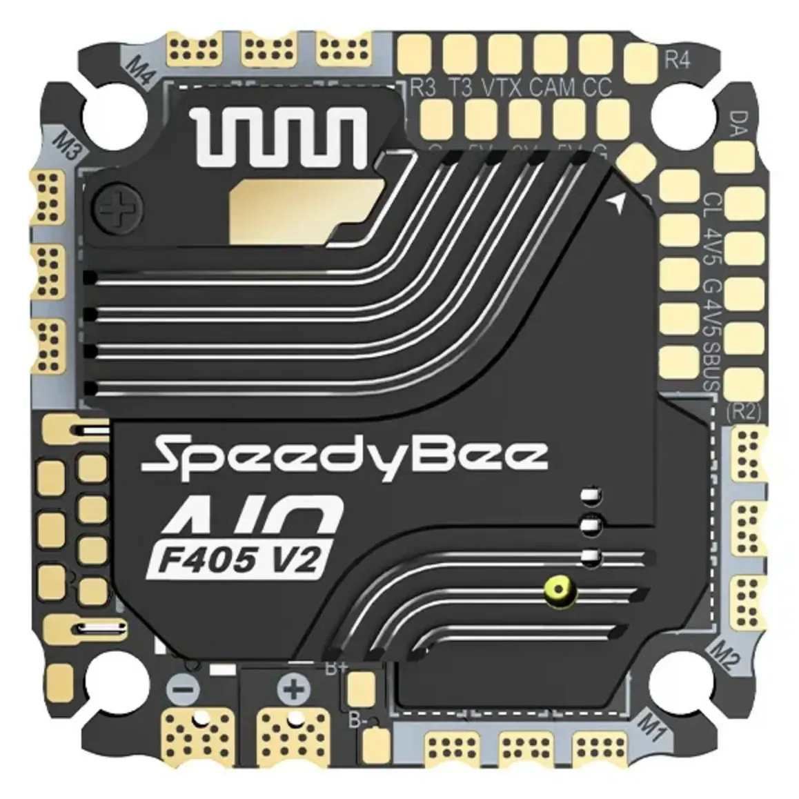 SpeedyBee F405 AIO V2 Flight Controller & 40A ESC (8-Bit, 3–6S)