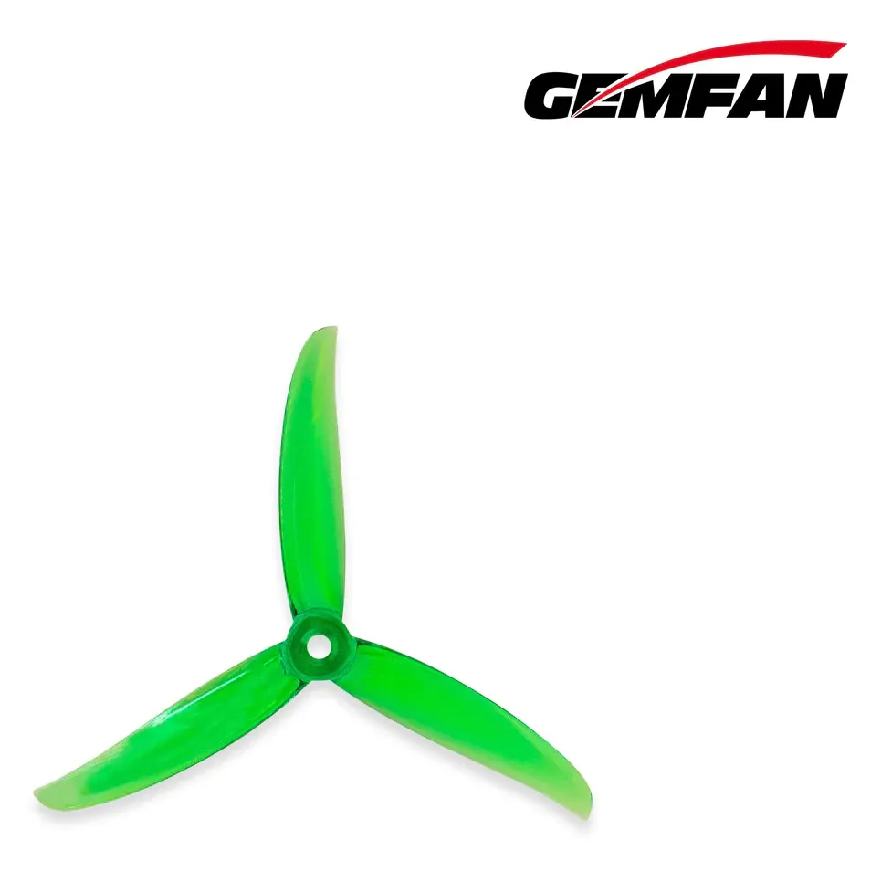 Gemfan VannyStyle 5136 Tri-Blade Propeller — Color: Green