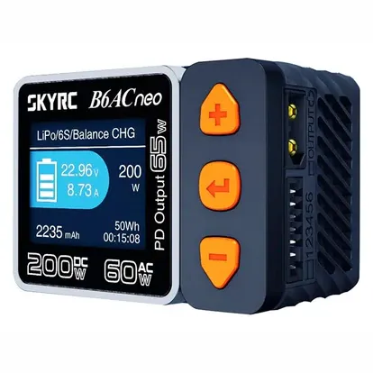SkyRC B6 Neo 200W DC Smart Charger (DC/PD Dual Input)