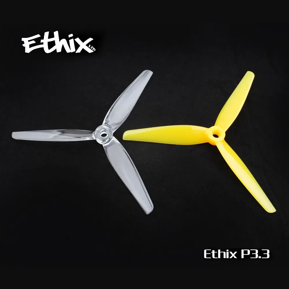 HQProp Ethix P3.3 Mango Lassi Propeller — Polycarbonate (2CW+2CCW)