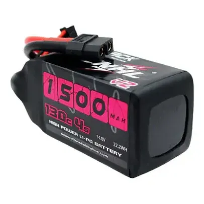 CNHL Black Series V2.0 1500mAh 4S 14.8V 130C LiPo Battery (XT60)