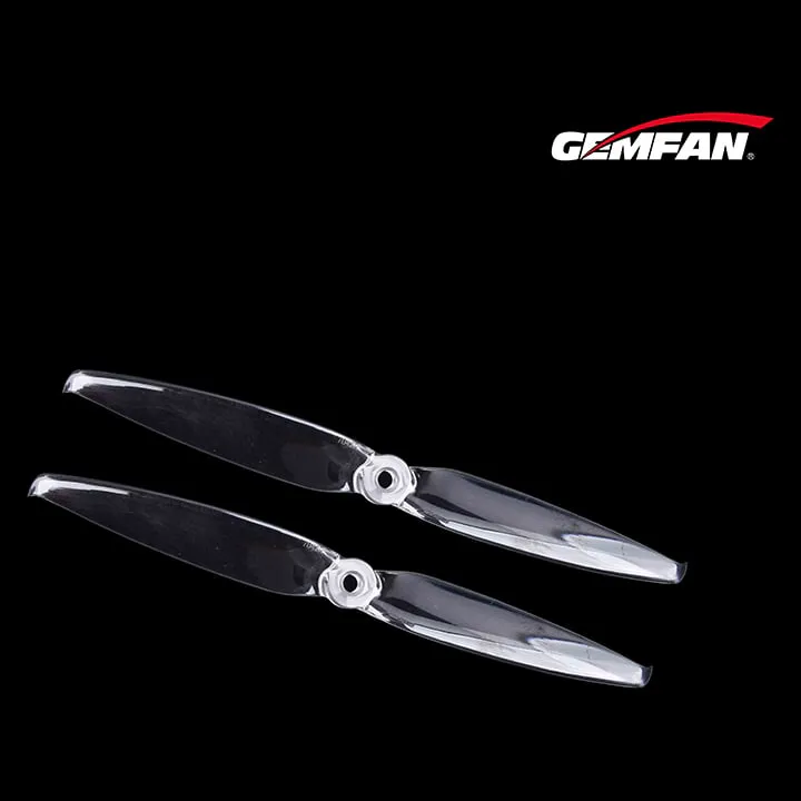 Gemfan Flash 7042 PC 2-Blade Propeller — Clear (2 Pairs — 2CW+2CCW) — Color: Clear