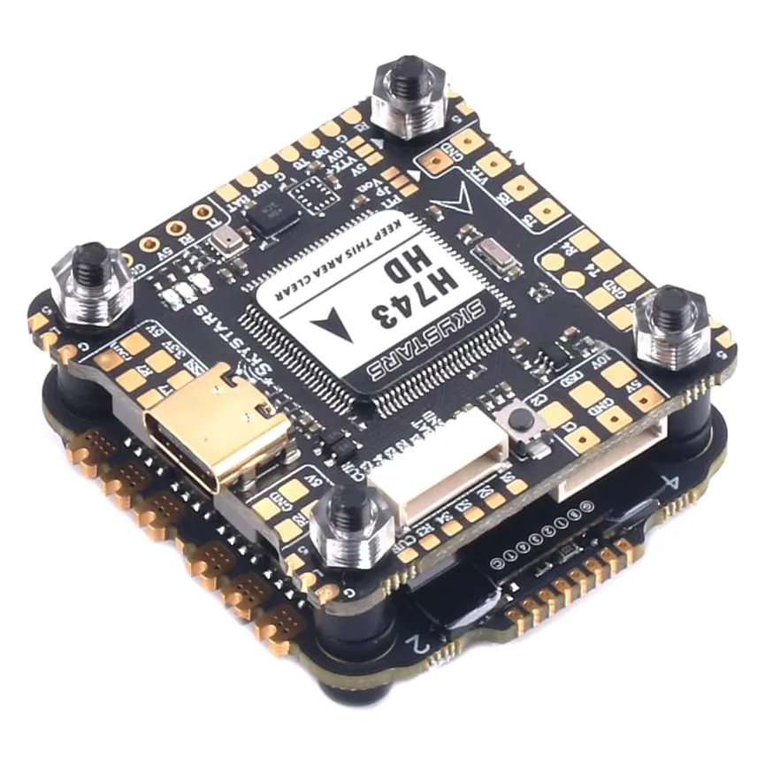 Skystars H7 HD KO60 128K BLHeli_32 Stack 30x30 Single Gyro