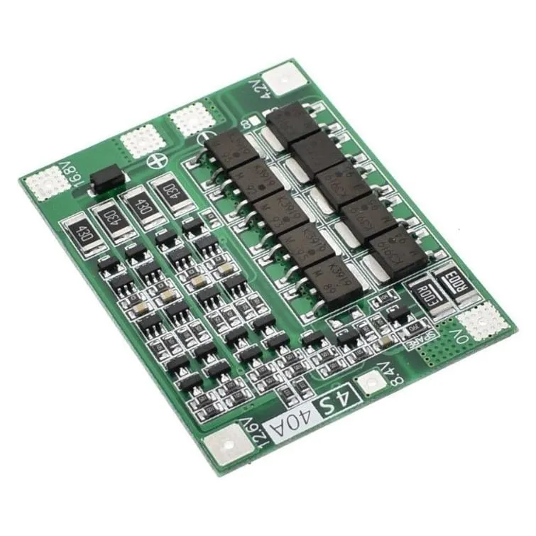 4S 40A 18650 Li-Ion Battery Protection Board with Balance (14.8V)