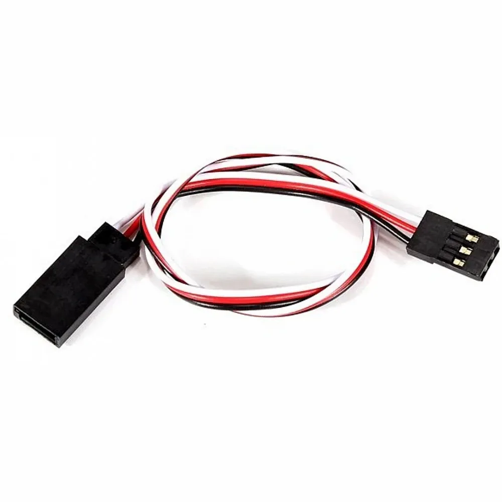 JR Male to Futaba Female Servo Extension Cable (30cm / 100cm)