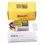 Tattu R-Line Version 5.0 850mAh 4S 150C 14.8V LiPo - XT30U-F