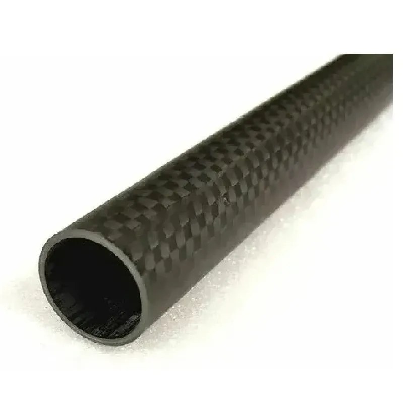 Pultruded Carbon Fiber Tube 1000mm, 1mm Wall