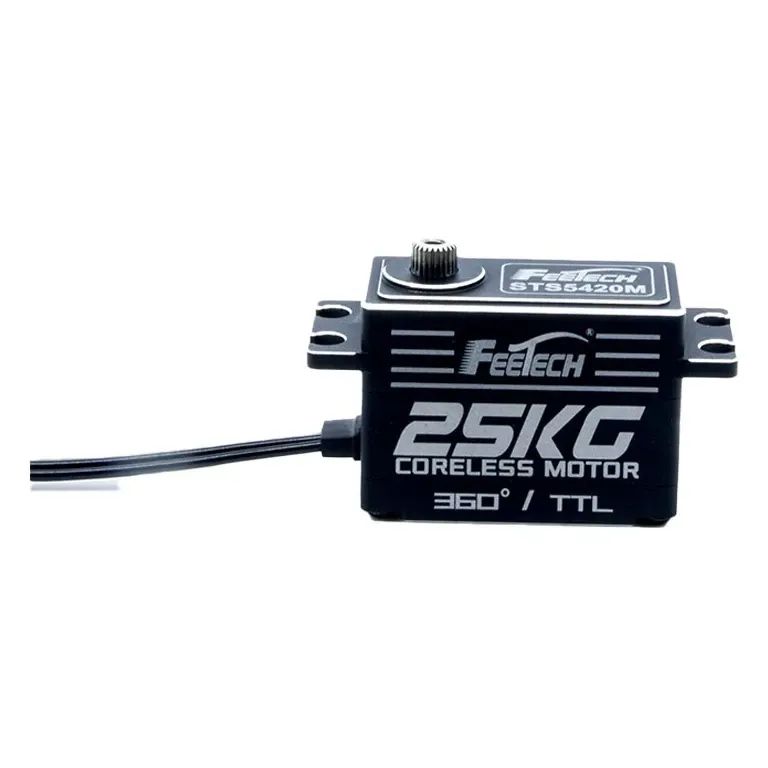 Feetech ST-5420-C001 7.4V 25kg.cm Coreless Steel Gear TTL Servo