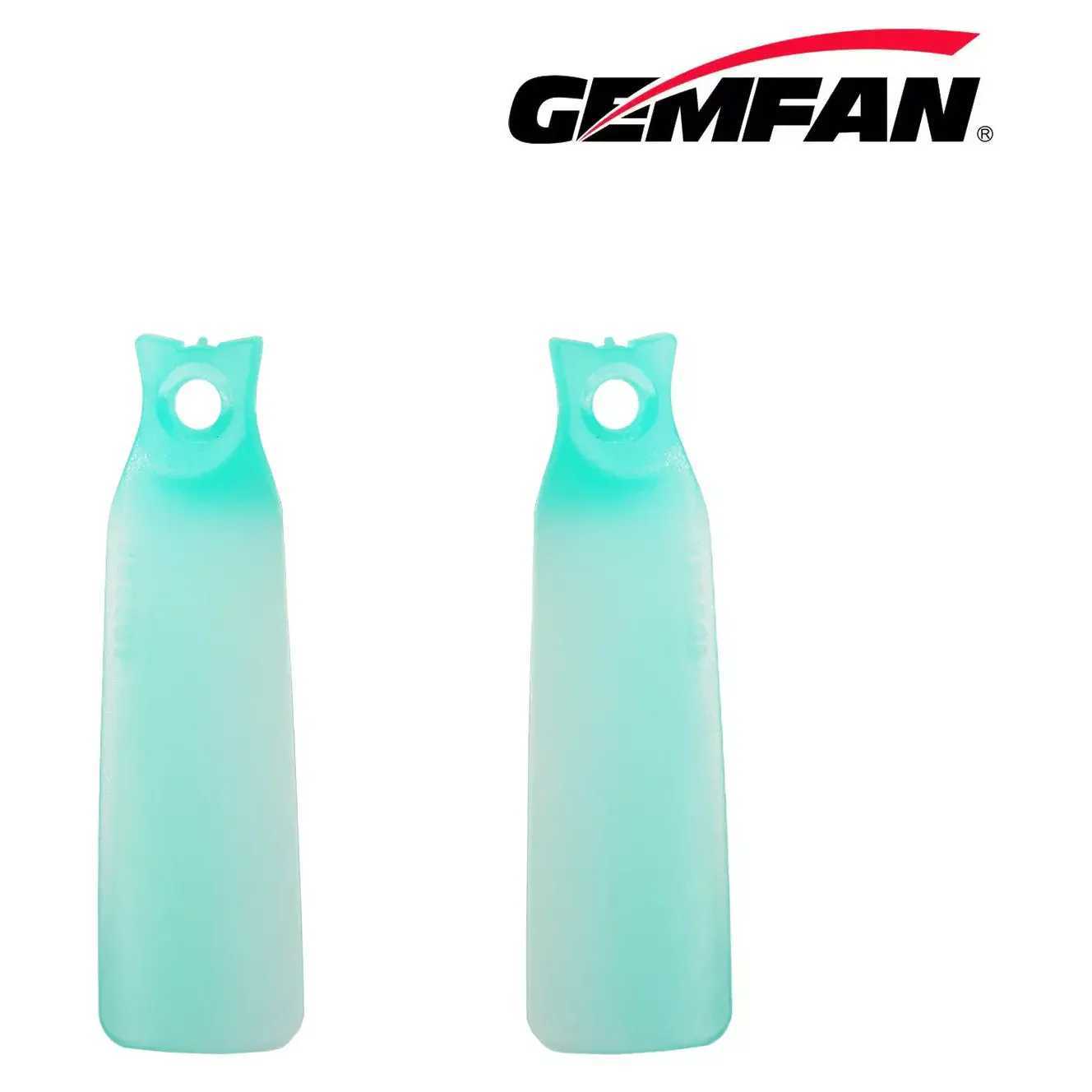 Gemfan 4022F Replacement Propellers for DJI Flip — Color: Aquamarine