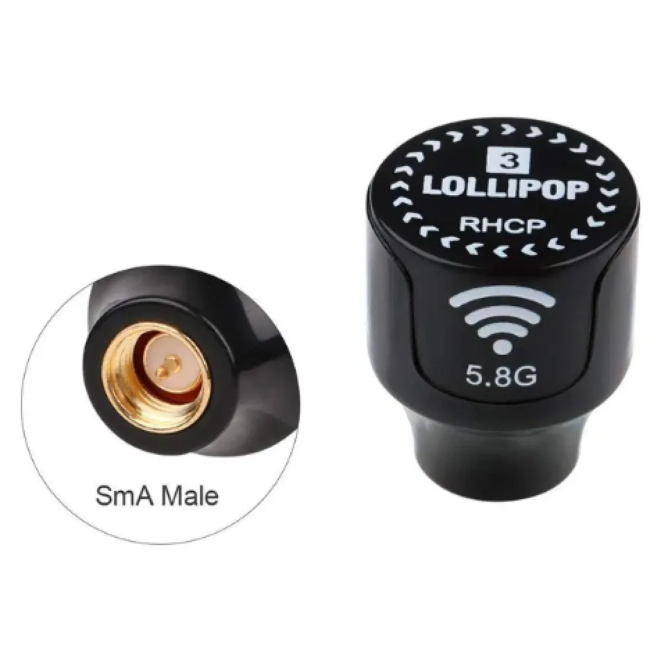Lollipop 3 5.8G 2.3dBi RHCP Omni FPV Antenna