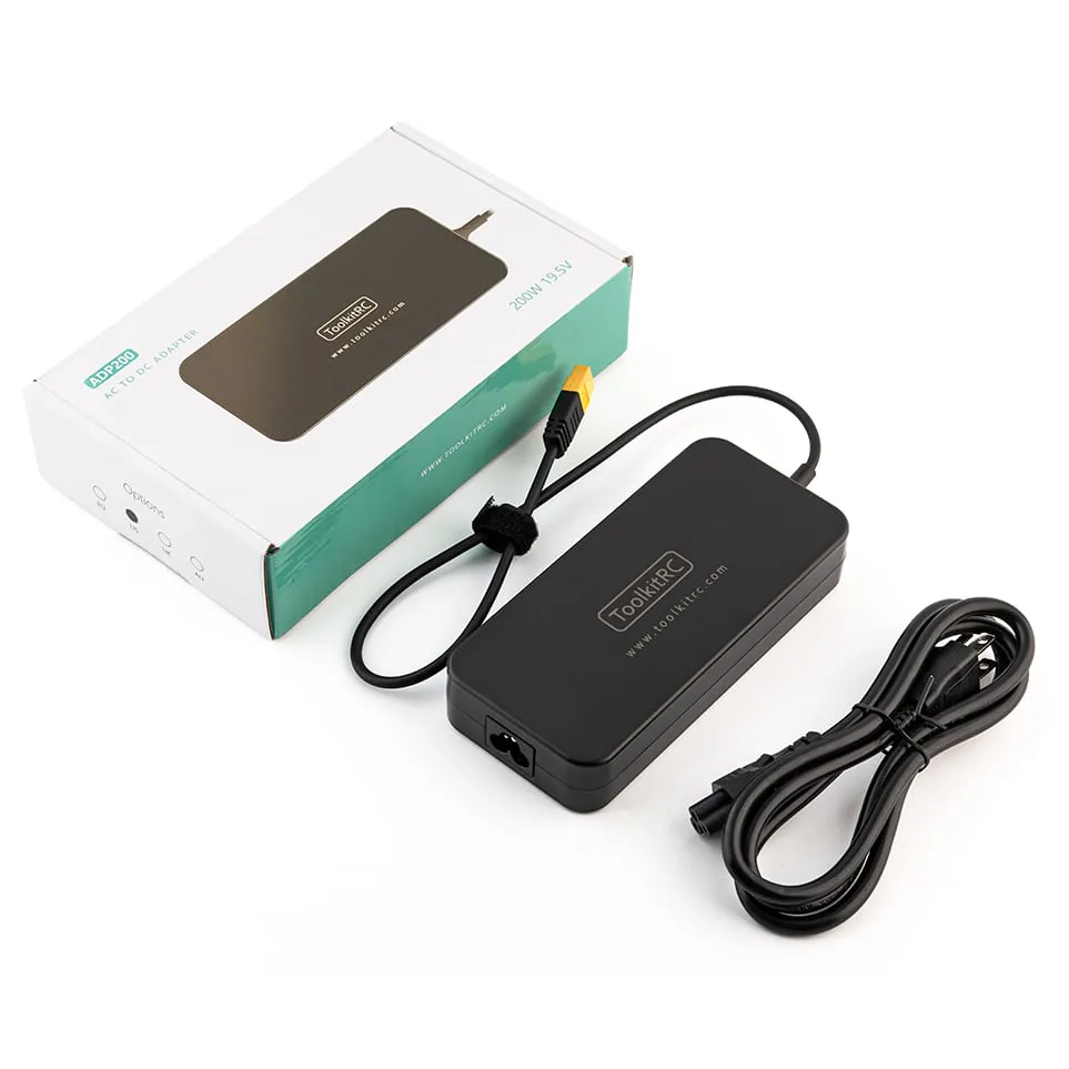 ToolkitRC ADP200 Power Supply Unit for DC Chargers