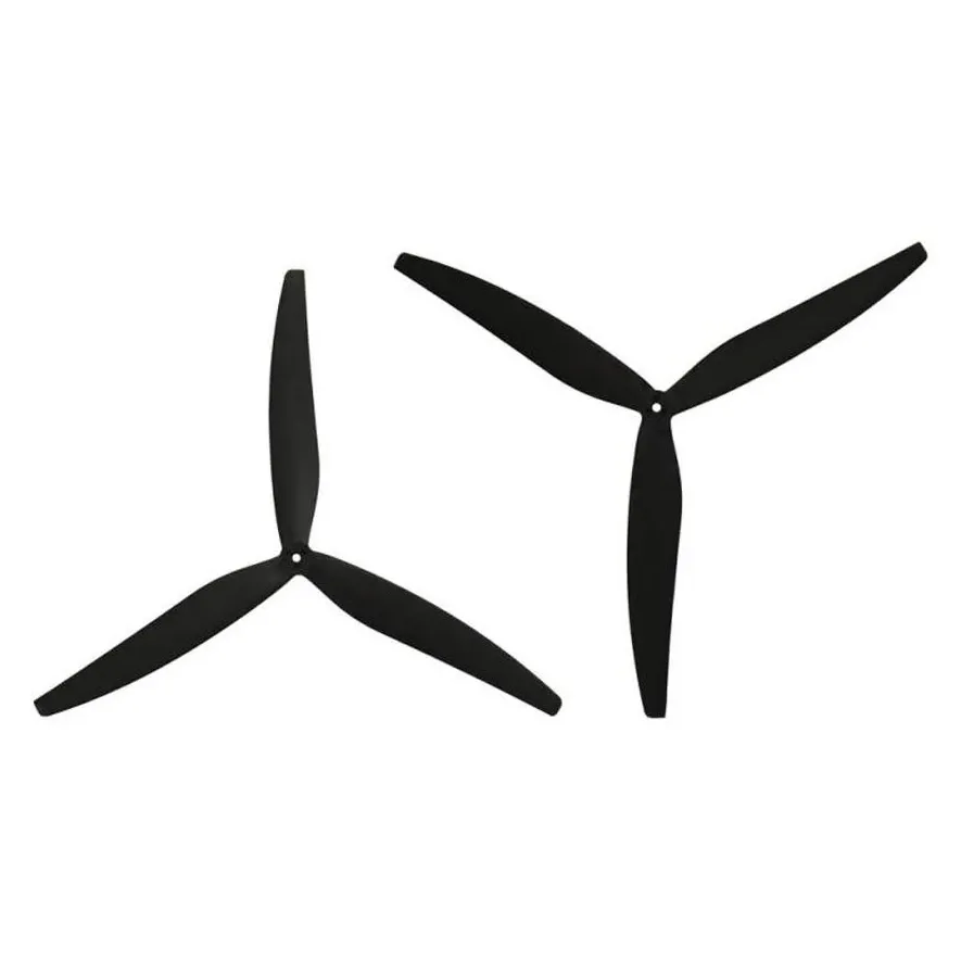 Gemfan 1507 3-Blade Propeller (1CCW, 1CW) Black