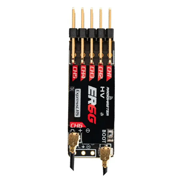 RadioMaster ER6G 2.4GHz ELRS 6CH PWM Receiver