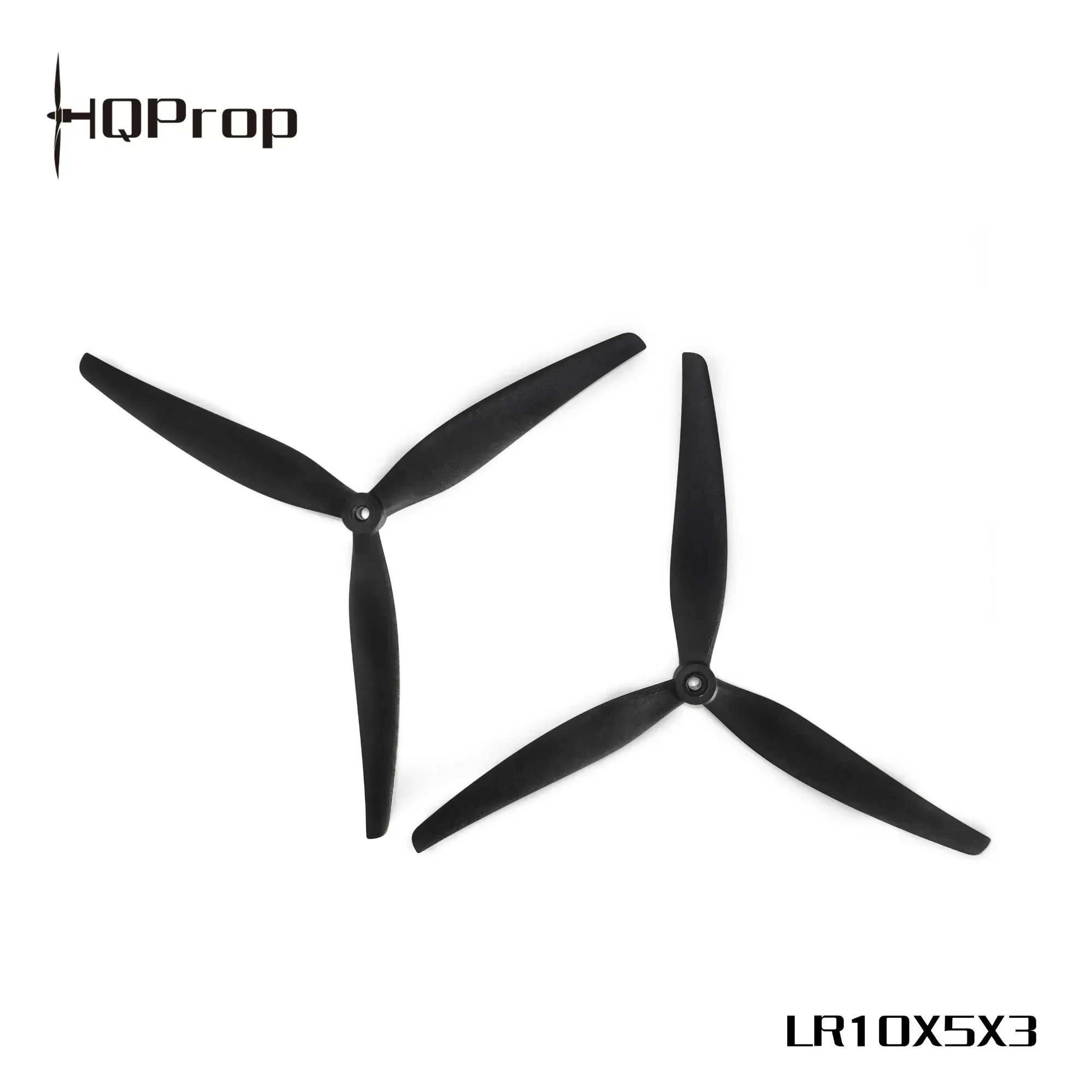 HQProp LR10X5X3 (2CW+2CCW) Black Glass Fiber Reinforced Nylon Prop