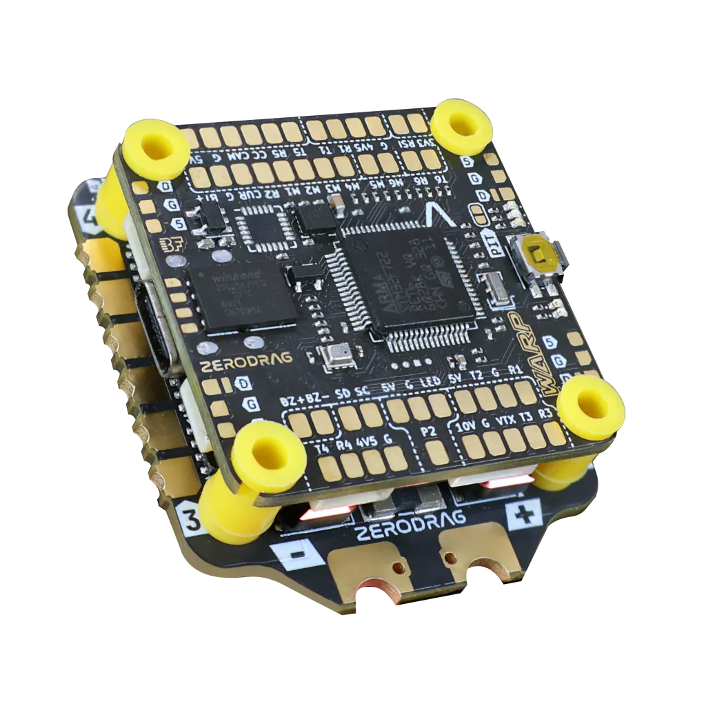 Zerodrag Warp Boost F7 Stack 55A 4-in-1 AM32 ESC