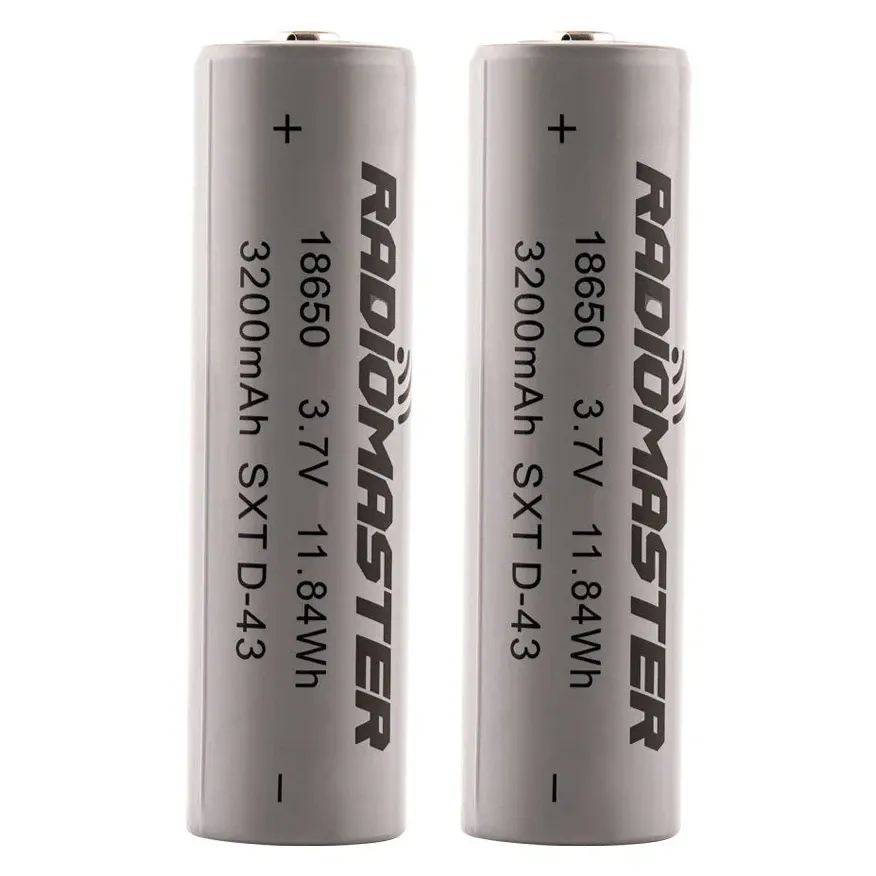RadioMaster 18650 3200mAh 3.7V Li-Ion Battery (2pcs)