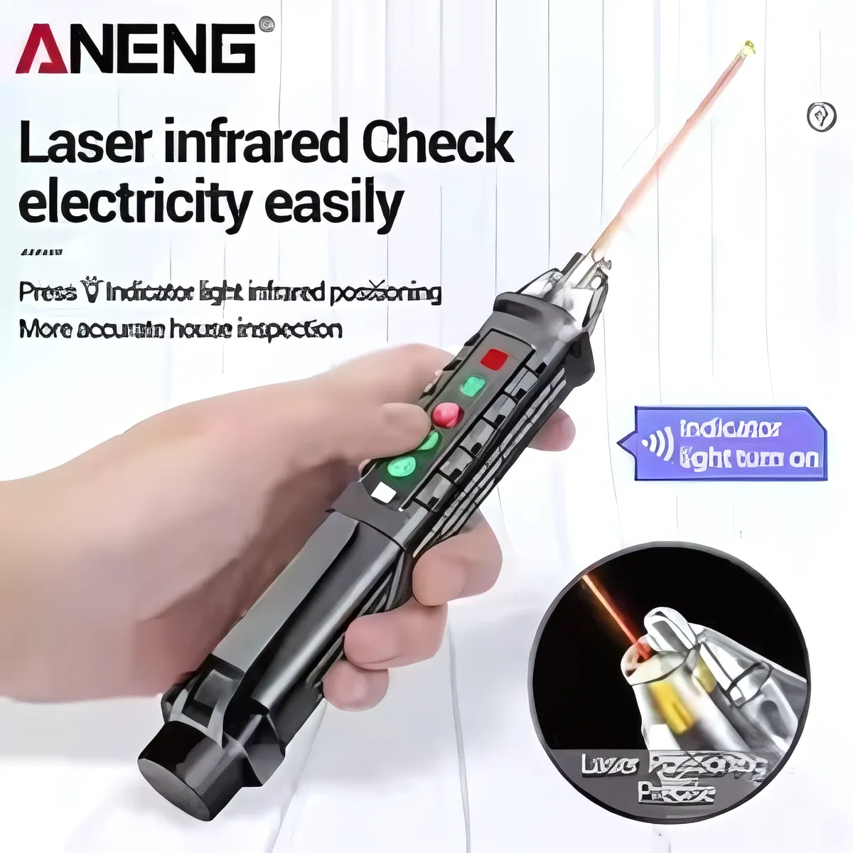 ANENG VD902 AC Voltage Detector Smart Non-Contact Voltage Meter