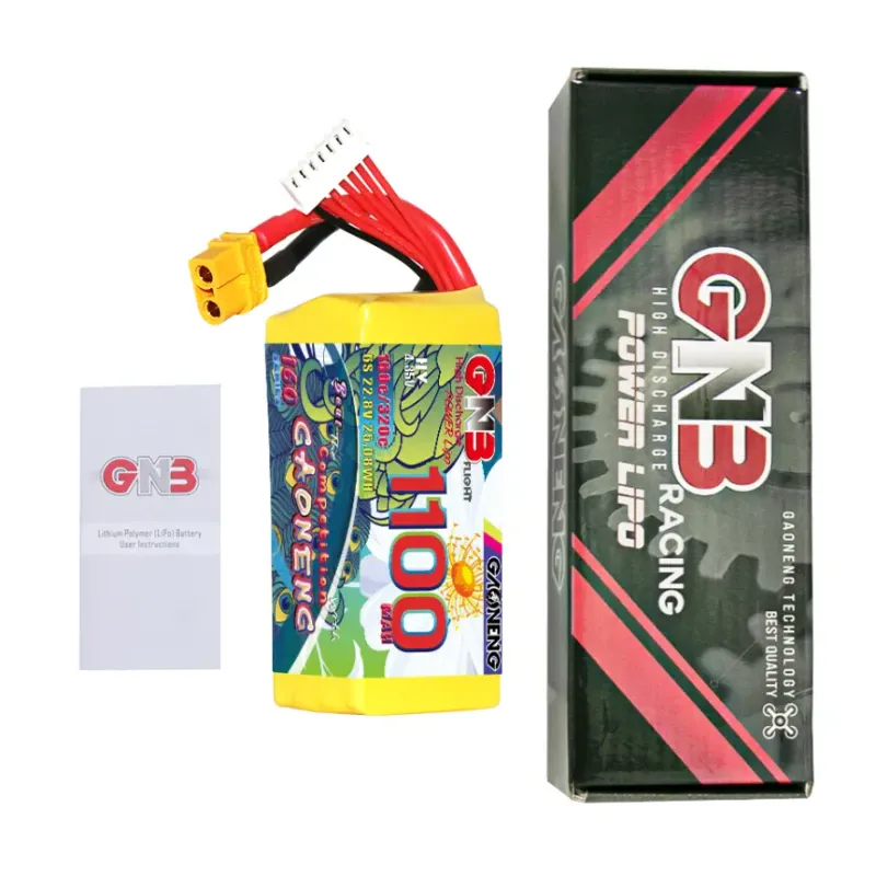 GAONENG GNB 6S 1100mAh 160C LiHV Battery – XT60