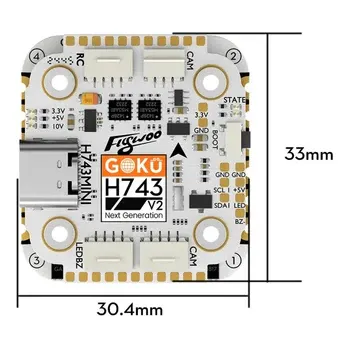 Flywoo GOKU H743 Pro Mini FC (20×20)