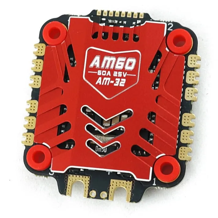 Skystars AM60 60A 3–6S AM32 4-in-1 ESC (30×30)