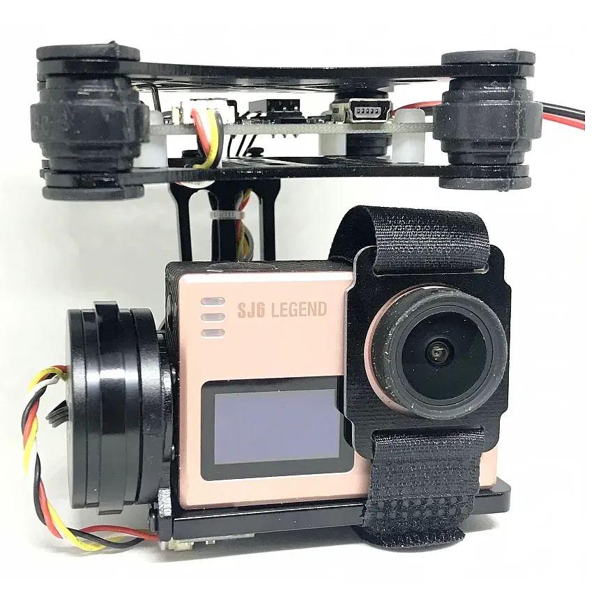 2-Axis Brushless Camera Gimbal with Controller and 2208 Motors