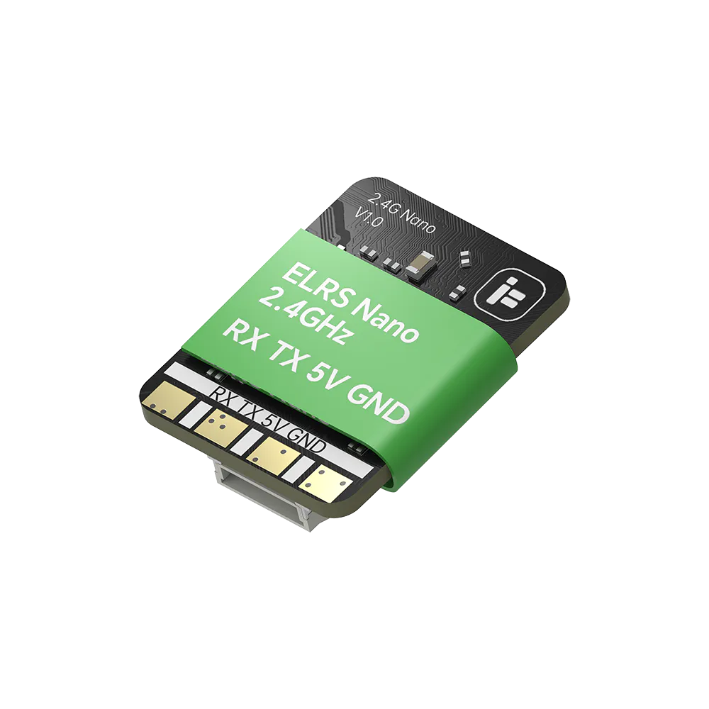 iFlight ExpressLRS ELRS Nano Receiver – 2.4GHz 70mm Mini Antenna