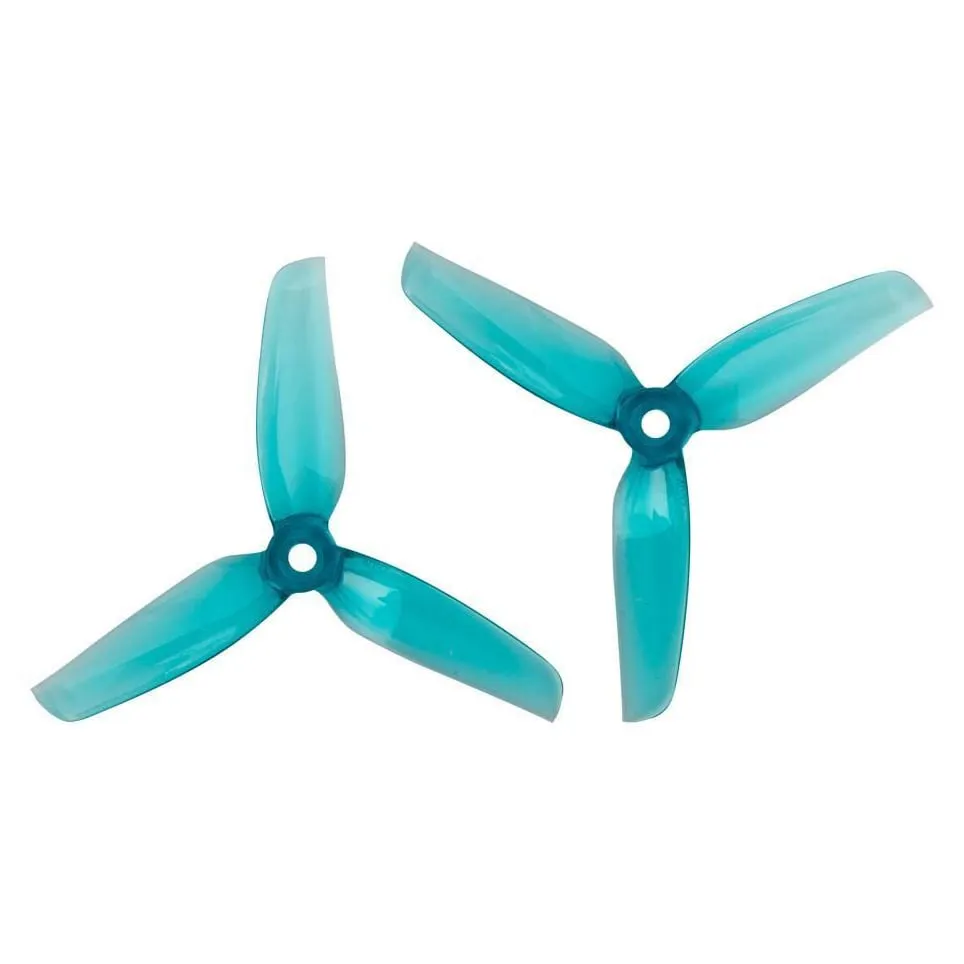 Gemfan WinDancer 4032 Propeller (Set of 4 — 2CW+2CCW) — Color: Clear Blue