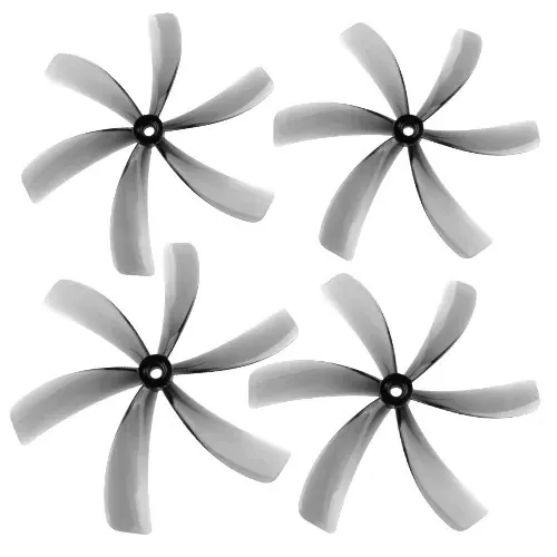 HQProp DP5x4x6 5-Inch Six-Blade Propellers (2CW+2CCW)
