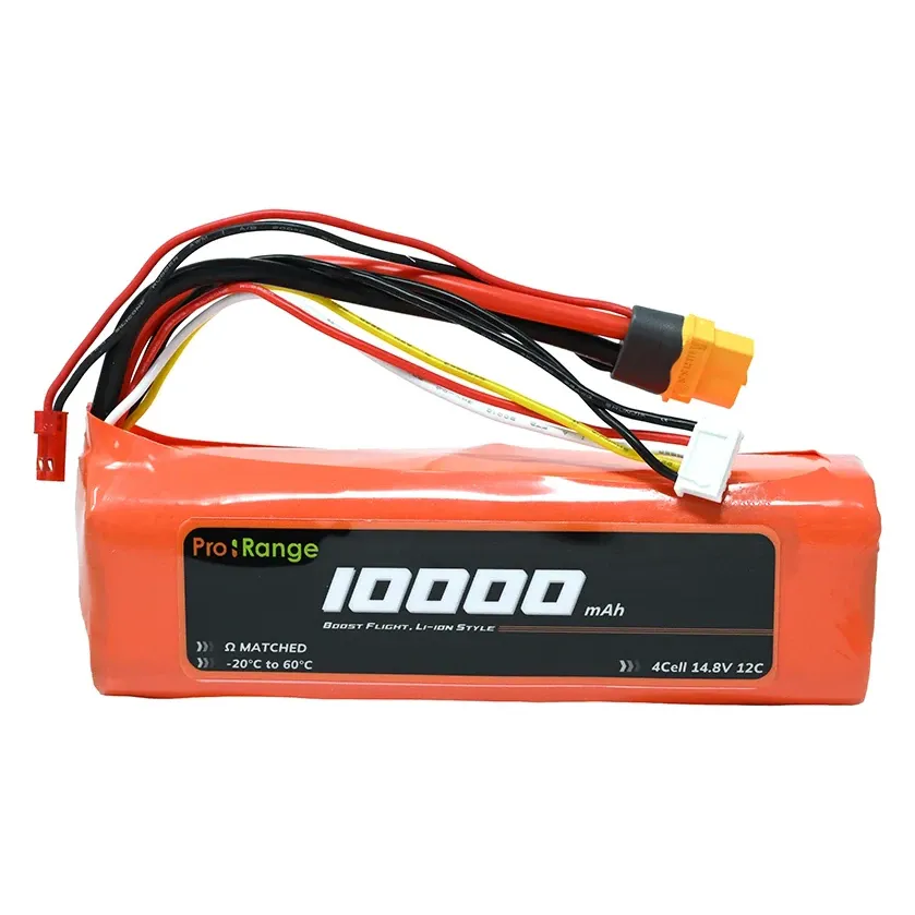 Pro-Range INR P50B 4S2P 14.8V 10000mAh 12C Li-ion Pack with XT-60