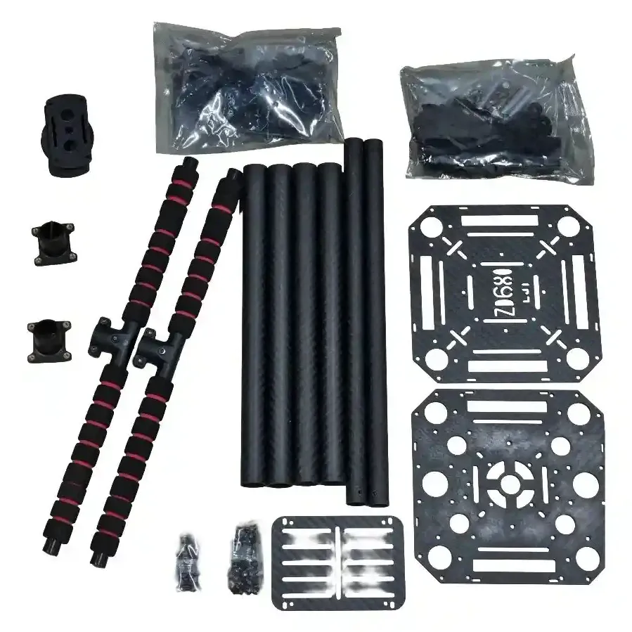 ZD680 680mm Carbon Fiber Folding Quadcopter Frame with Landing Gear
