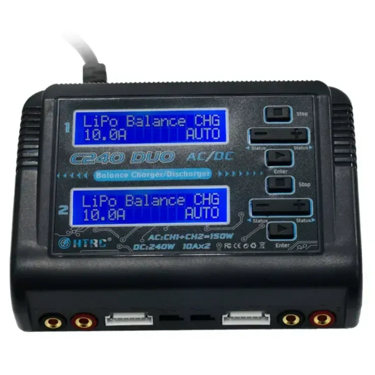 HTRC C240 DUO 240W AC/DC Dual Channel Balance Charger